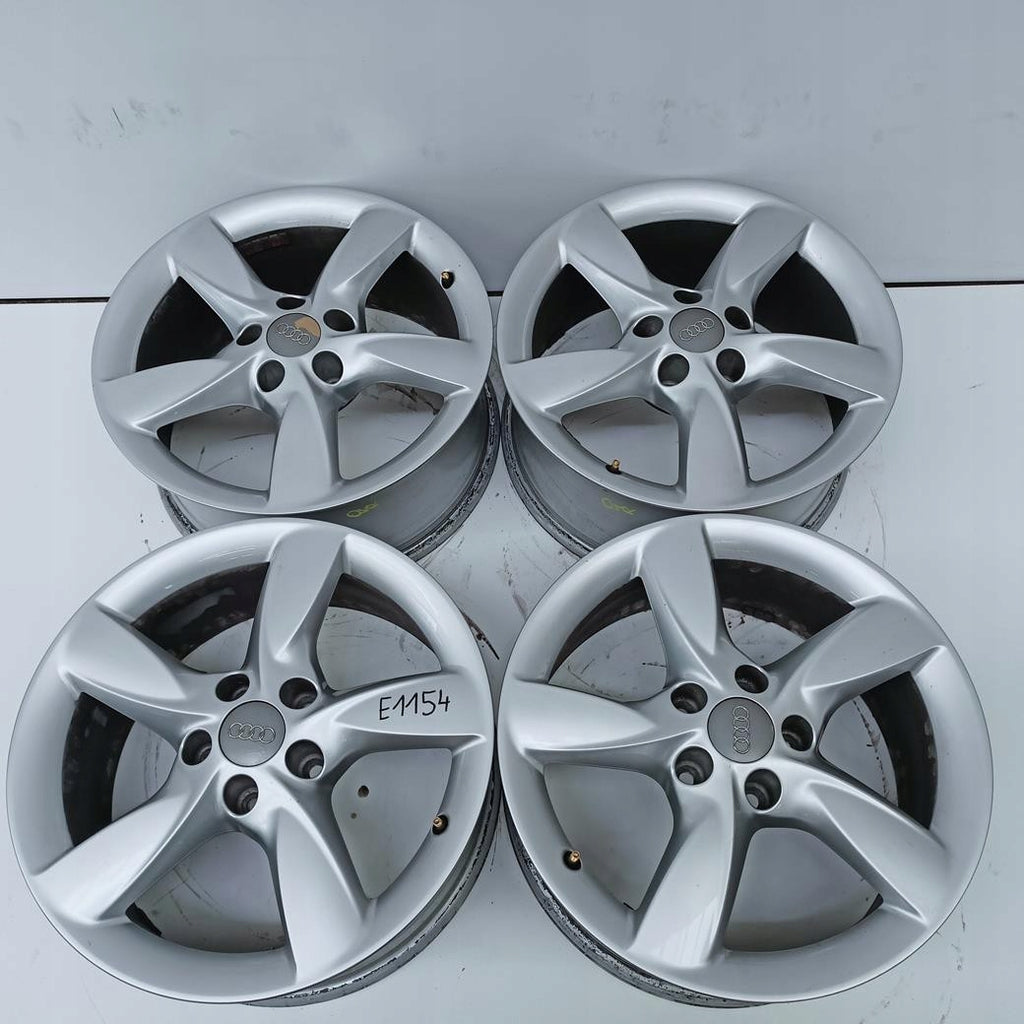 4x Alufelge 17 Zoll 7.5" 5x112 37ET Glanz Silber 4G0071497 Audi A6 Rim Wheel FEL4706882885gm