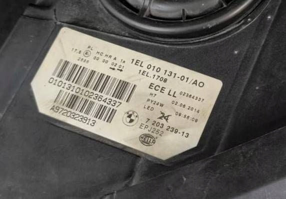 Frontscheinwerfer BMW 5 F11 F10 A9720323913 Links Scheinwerfer Headlight SCH5802876779ou