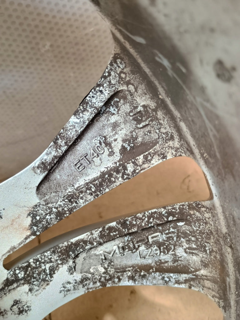 1x Alufelge 17 Zoll 7.0" 5x110 40ET Matt Silber 735624967 Fiat 500x Rim Wheel FEL3078028117mz