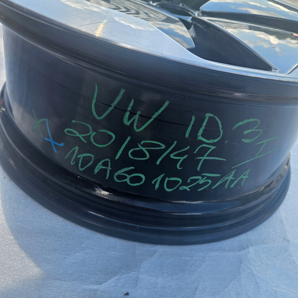 1x Alufelge 20 Zoll 8.0" 5x112 47ET Glanz Schwarz 10A601025T VW Id.3 Id.4 FEL5847456852fj