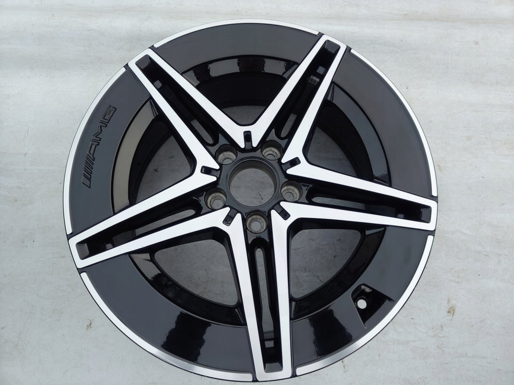 1x Alufelge 18 Zoll 8.5" 5x112 52ET Glanz Schwarz A206011800 Mercedes-Benz W206 FEL5703125243ca