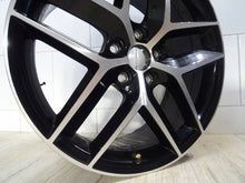 Laden Sie das Bild in den Galerie-Viewer, 1x Alufelge 18 Zoll 7.5" 5x112 51ET Glanz Schwarz 5F0601025AB Seat Leon FEL6428030481rl