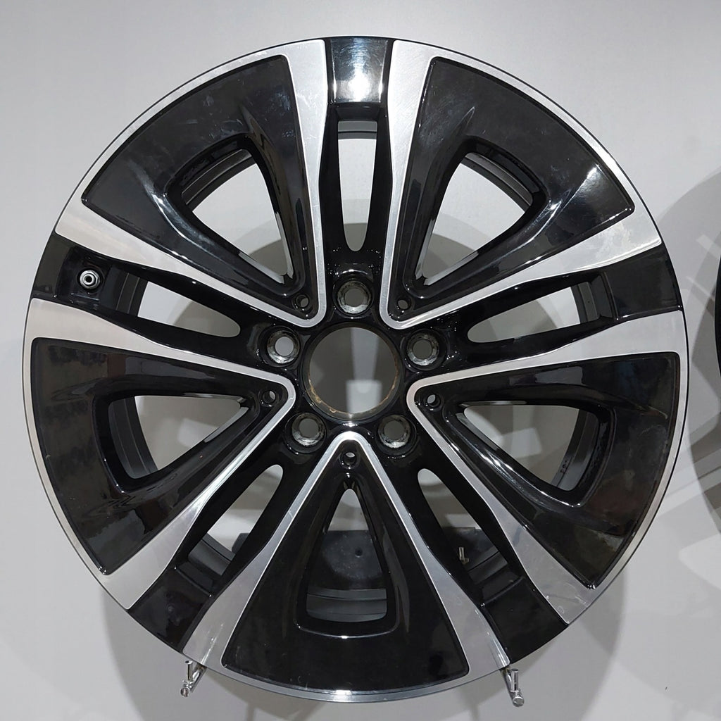 1x Alufelge 17 Zoll 6.5" 5x112 44ET Glanz Schwarz A1774012900 Mercedes-Benz FEL3812202695ez