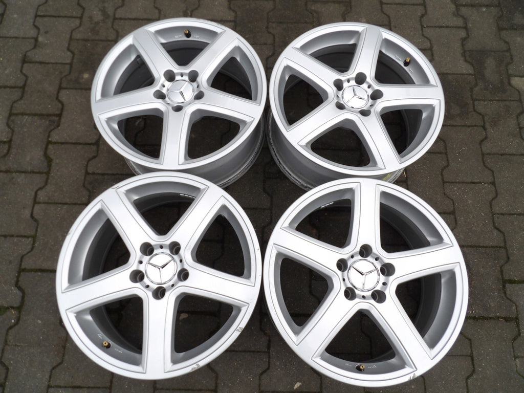 4x Alufelge 17 Zoll 7.5" 5x112 32ET Mercedes-Benz Rim Wheel FEL8258228162hm