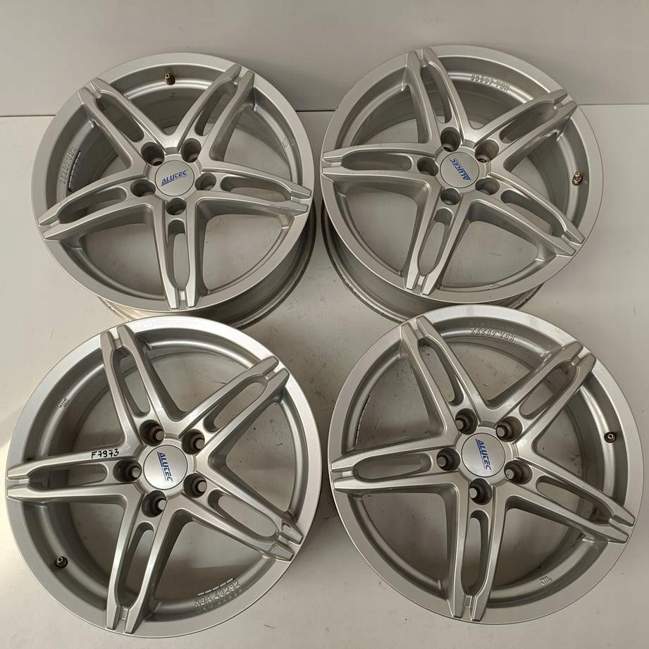 4x Alufelge 17 Zoll 7.0" 5x112 38ET Glanz Silber Audi I Rim Wheel FEL1401979340ki