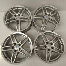 Laden Sie das Bild in den Galerie-Viewer, 4x Alufelge 17 Zoll 7.0" 5x112 38ET Glanz Silber Audi I Rim Wheel FEL1401979340ki