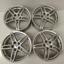 Laden Sie das Bild in den Galerie-Viewer, 4x Alufelge 17 Zoll 7.0" 5x112 38ET Glanz Silber Audi I Rim Wheel FEL1401979340ki
