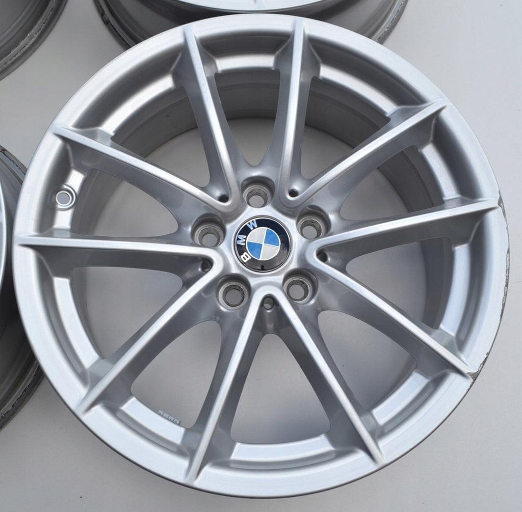 4x Alufelge 17 Zoll 7.5" 5x112 27ET Glanz Silber 6868217 BMW G22 Rim Wheel FEL3450669922me