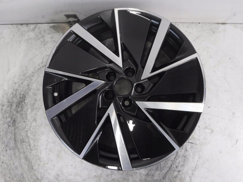 1x Alufelge 18 Zoll 7.0" 5x100 39ET Glanz Schwarz 658601025 Skoda Scala Kamiq FEL5791910111lv