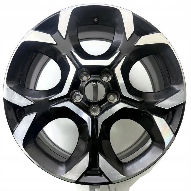 1x Alufelge 18 Zoll 7.5" 5x108 49ET Glanz Schwarz 9842920877 Citroën I Rim Wheel FEL5798510120rz