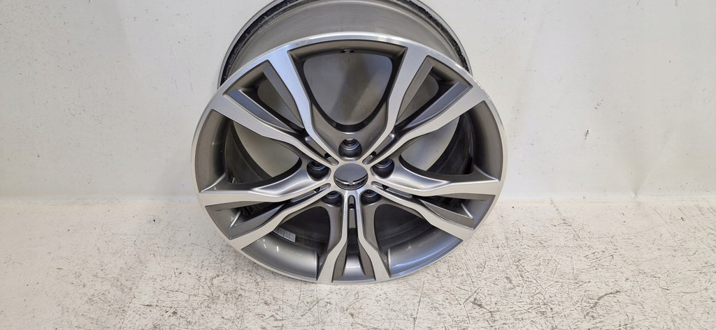 1x Alufelge 18 Zoll 8.0" 5x112 57ET Glanz Schwarz 6855093 BMW 2 F45 F46 Mg