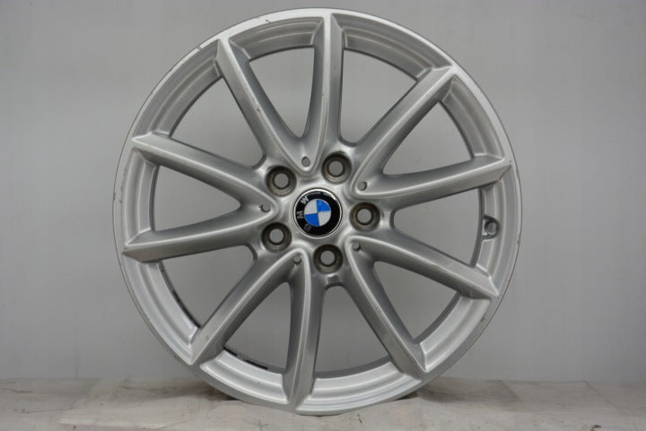 1x Alufelge 17 Zoll 7.5" 5x112 Silber 6856061 BMW 1 Rim Wheel FEL4660631730wi