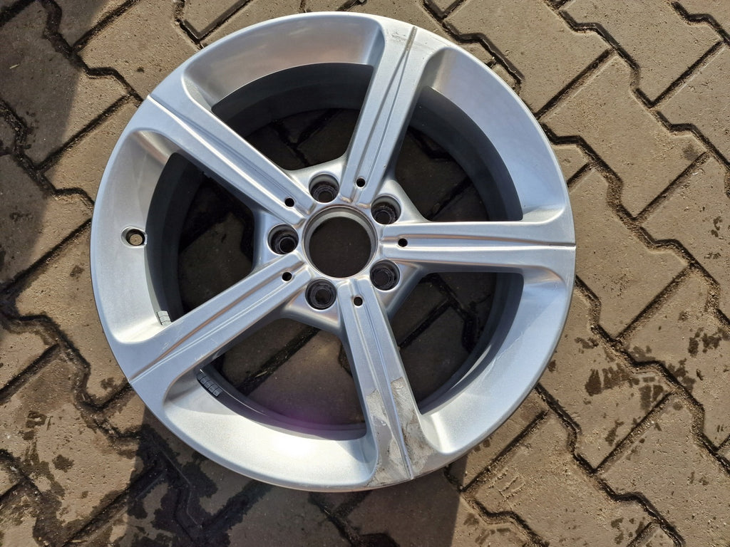 1x Alufelge 17 Zoll 6.5" 5x112 44ET Glanz Silber A1774011200 Mercedes-Benz W177