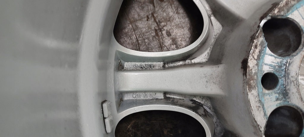 1x Alufelge 16 Zoll 8.0" 5x112 Glanz A2094011002 Mercedes-Benz Rim Wheel FEL7070733308ip