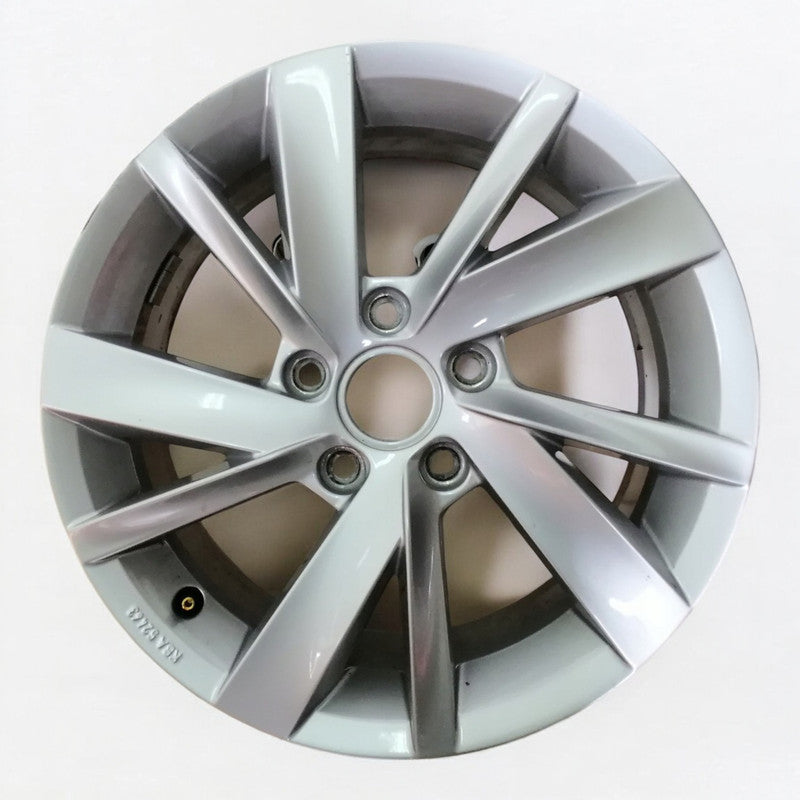 1x Alufelge 16 Zoll 6.5" 5x112 46ET 5H0071496 VW Golf Rim Wheel