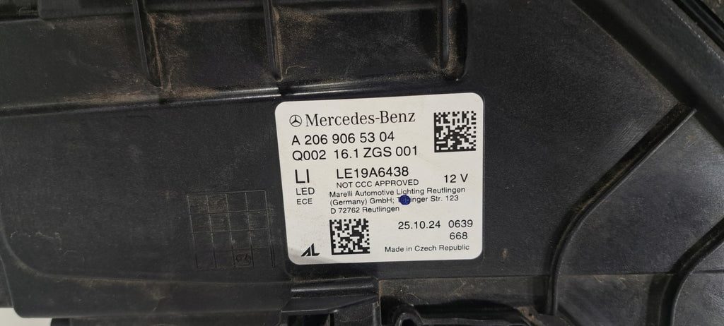 Frontscheinwerfer Mercedes-Benz W206 A2069065304 LED Links Headlight SCH2254829840eq
