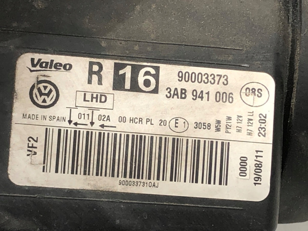 Frontscheinwerfer VW Passat B7 3AB941006 Ein Stück (Rechts oder Links) Headlight