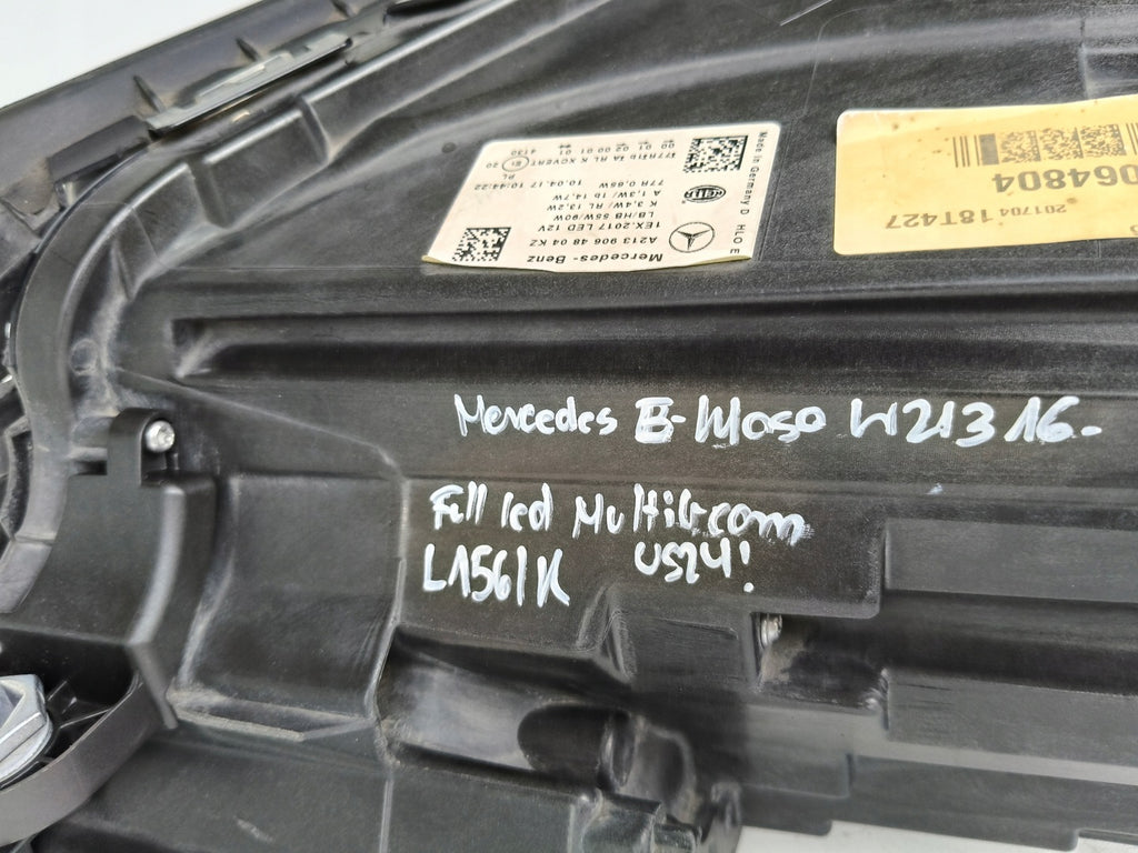 Frontscheinwerfer Mercedes-Benz W213 A2139064804 Full LED Rechts Headlight SCH7946291776ex