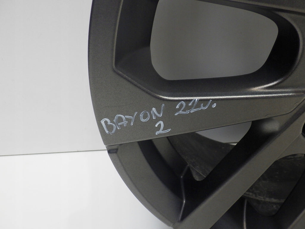 1x Alufelge 15 Zoll 6.0" 4x100 47ET Matt Grau Q0400ADE05 Hyundai I20 Iii