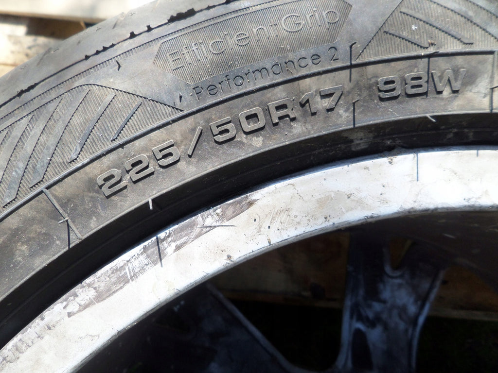 1x Alufelge 17 Zoll 7.5" 5x112 38ET Matt Silber 8W0601025K Audi Rim Wheel FEL8869895518qy