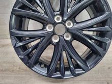 Load image into Gallery viewer, 1x Alufelge 17 Zoll 6.5" 5x100 50ET Glanz Schwarz PW4570D005 Toyota Yaris FEL6582191414kd