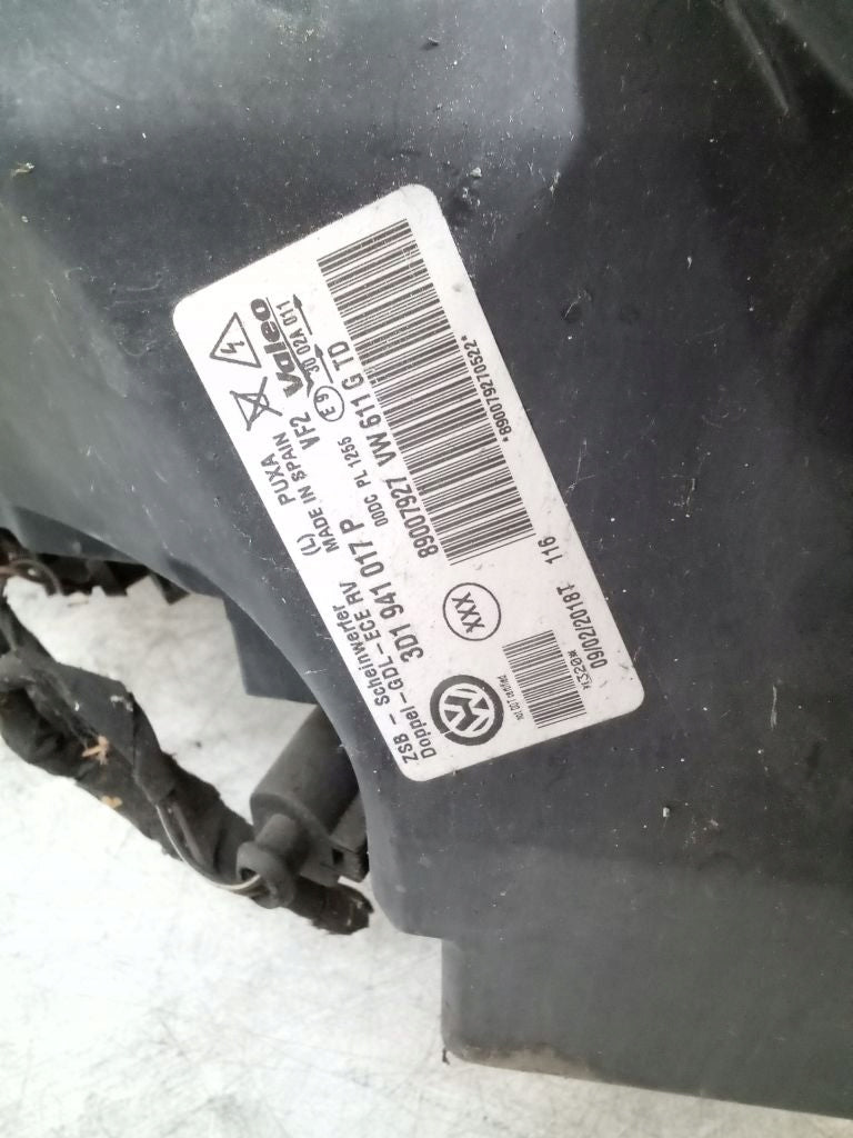 Frontscheinwerfer VW Phaeton 3D1941017P Xenon Links Scheinwerfer Headlight SCH7436892143hs