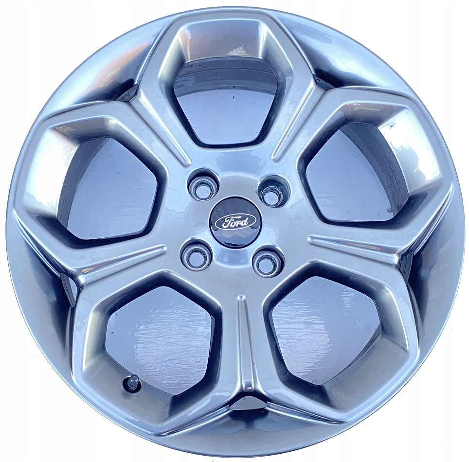 1x Alufelge 17 Zoll 7.0" 4x108 37 5ET Glanz Silber GN15-J3B Ford Ecosport FEL5152980864ds