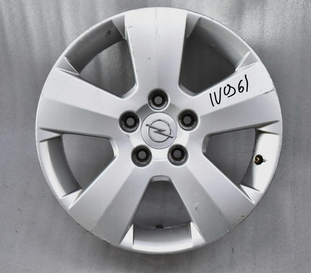 1x Alufelge 16 Zoll 6.5" 5x110 41ET Glanz Silber Opel Signum Vectra C Rim Wheel FEL5873019157rh