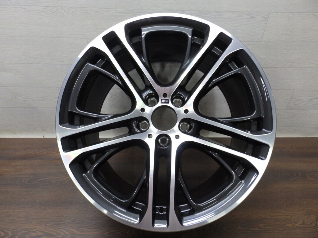 1x Alufelge 20 Zoll 10.0" 5x120 51ET Glanz Grau 6787583 BMW F26 F25 Rim Wheel FEL2491808731gi