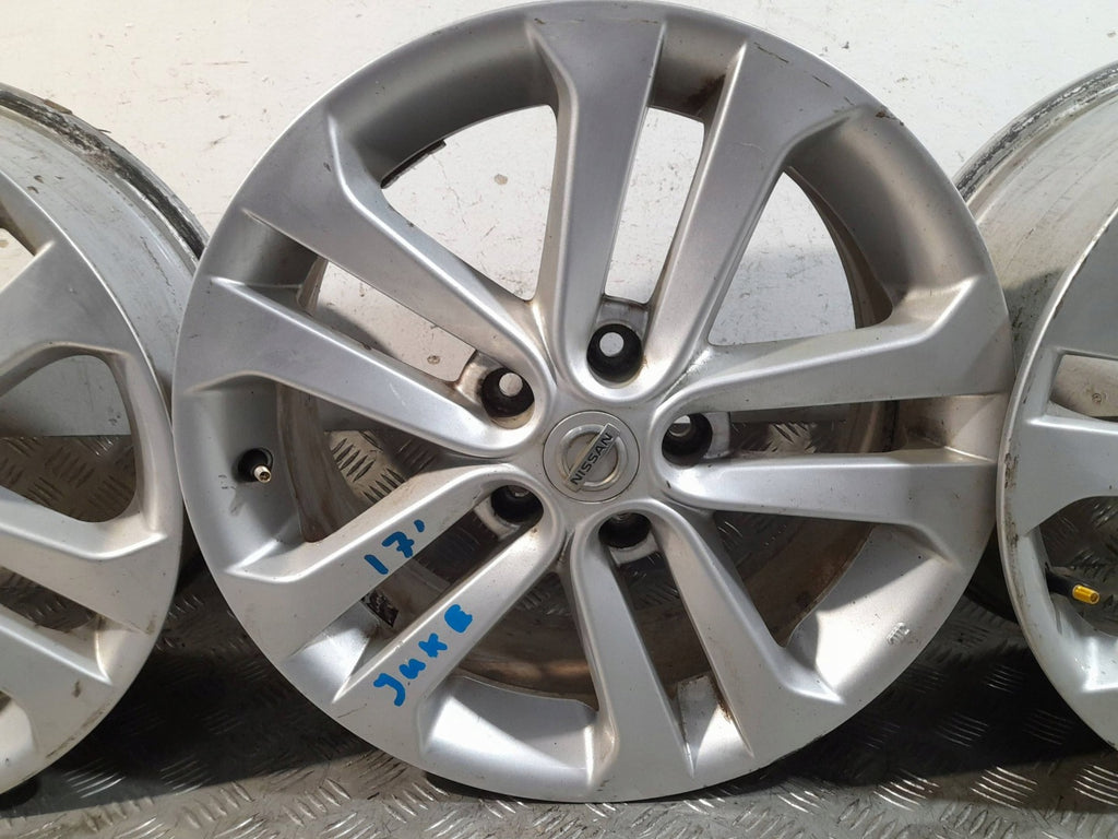 4x Alufelge 17 Zoll 7.0" 5x114.3 38ET Glanz Silber N45701 Nissan Sentra Juke F15 FEL2454501896bq