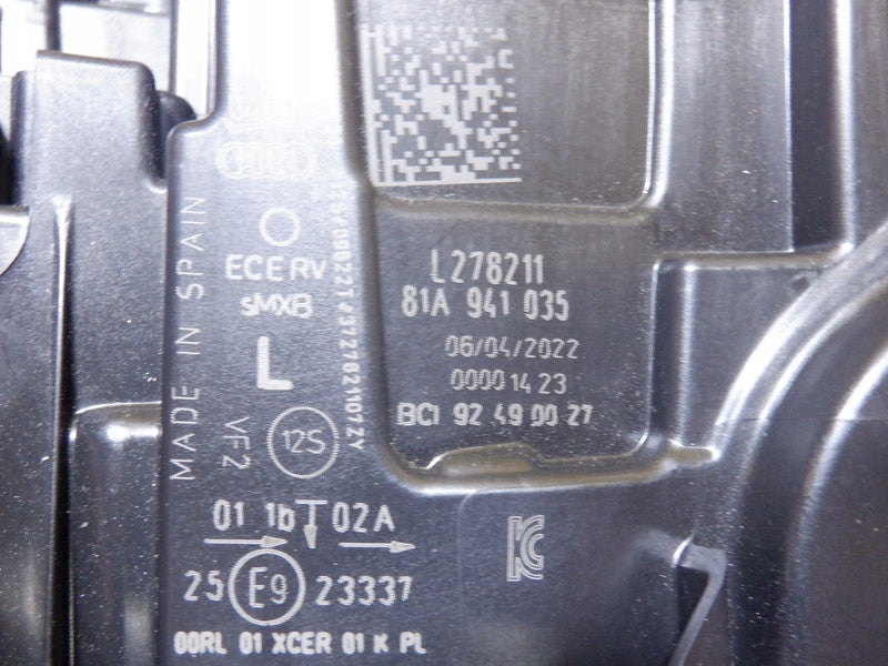 Frontscheinwerfer Audi Q2 81A941035 Full LED Links Scheinwerfer Headlight