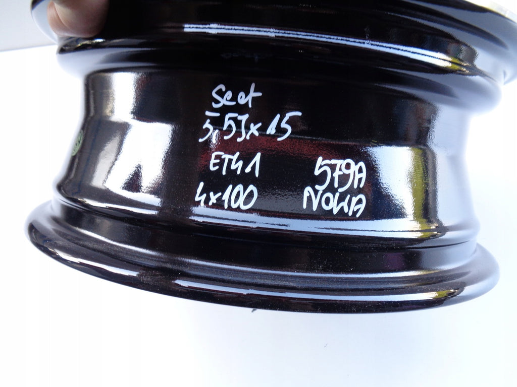 1x Alufelge 15 Zoll 5.5" 4x100 41ET 1SL601025Q Seat Rim Wheel