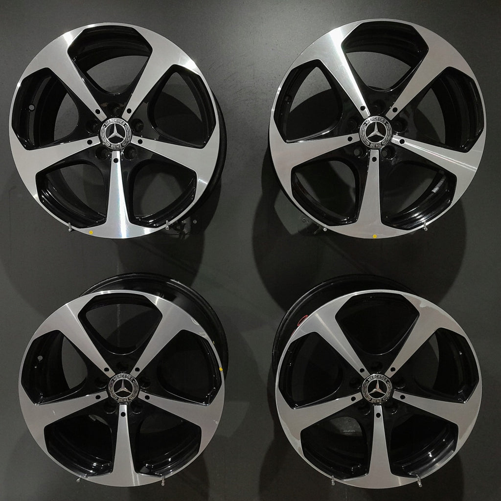 4x Alufelge 18 Zoll 7.5" 5x112 44ET A2054014600- Mercedes-Benz W205 Rim Wheel FEL6494458655ij