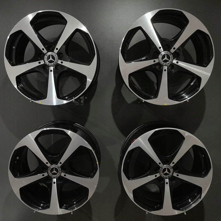 4x Alufelge 18 Zoll 7.5" 5x112 44ET A2054014600- Mercedes-Benz W205 Rim Wheel FEL6494458655ij