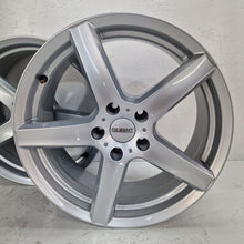 Laden Sie das Bild in den Galerie-Viewer, 4x Alufelge 18 Zoll 7.5" 5x112 38ET Glanz Silber KBA51527 Rim Wheel FEL2563795967zz
