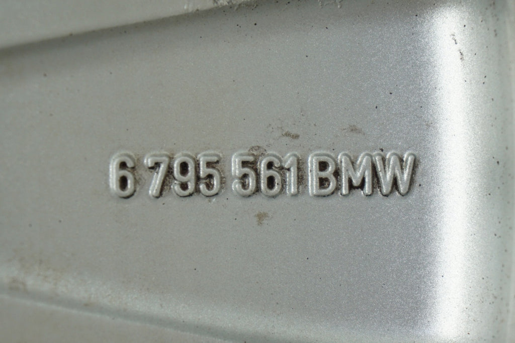 1x Alufelge 17 Zoll 6.5" 5x120 47ET Glanz Silber 6795561 BMW 1 E81 E87 Rim Wheel FEL3862552840cw