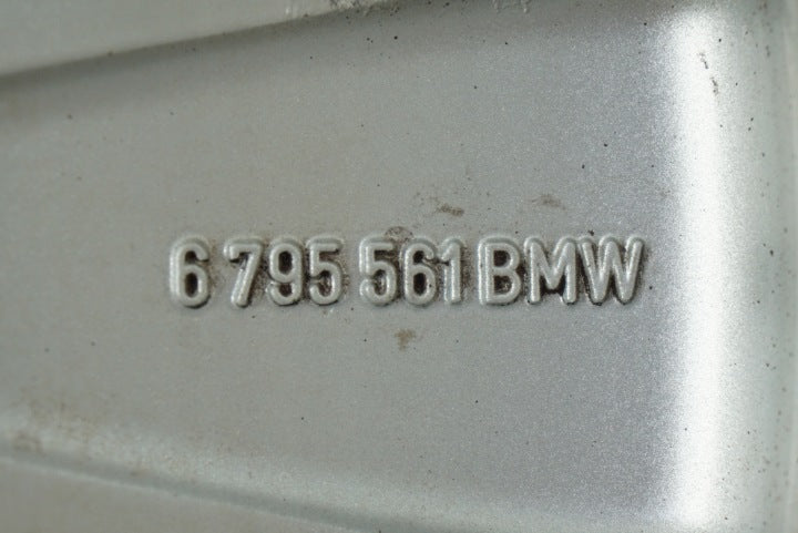 1x Alufelge 17 Zoll 6.5" 5x120 47ET Glanz Silber 6795561 BMW 1 E81 E87 Rim Wheel FEL3862552840cw