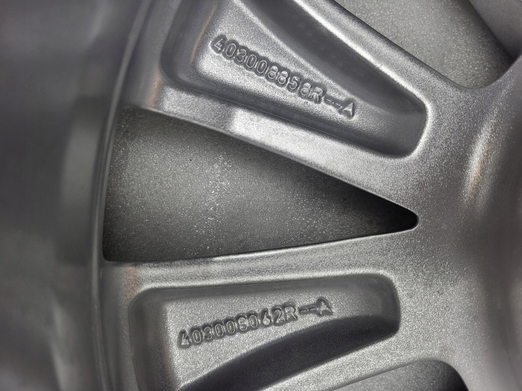 1x Alufelge 16 Zoll 6.5" 4x100 37ET Glanz Silber 403008062R Renault Clio I FEL8067087725cd