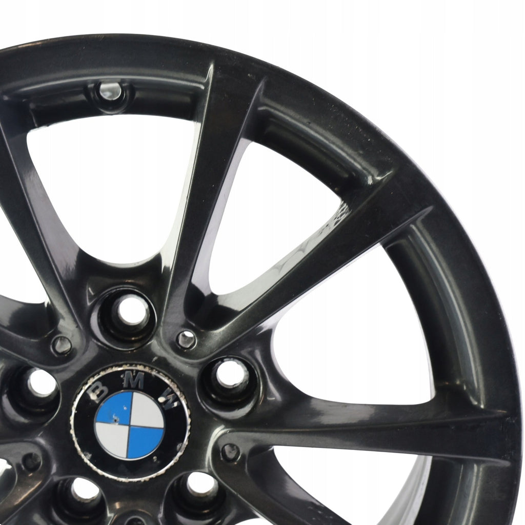 1x Alufelge 16 Zoll 7.0" 5x120 36ET Glanz Silber 6796236 BMW F36 F30 F31 FEL8906820740hh
