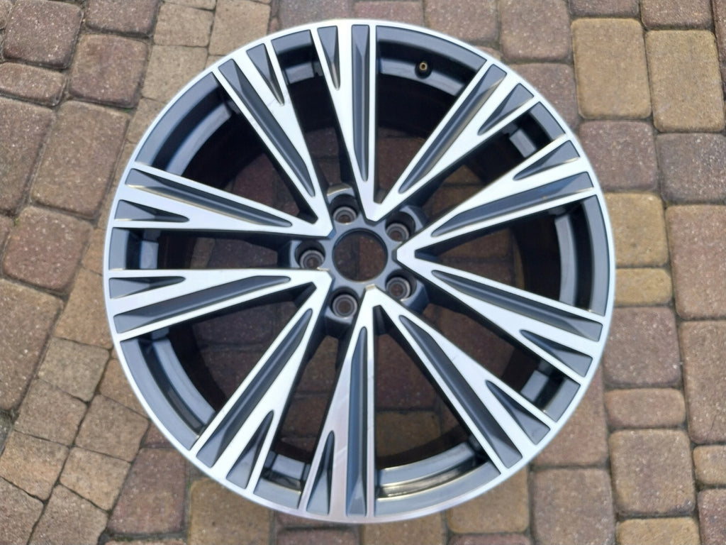 1x Alufelge 20 Zoll 8.5" 5x112 43ET Graphit 4K0601025J Audi A6 C8 Rim Wheel FEL9466359277zl