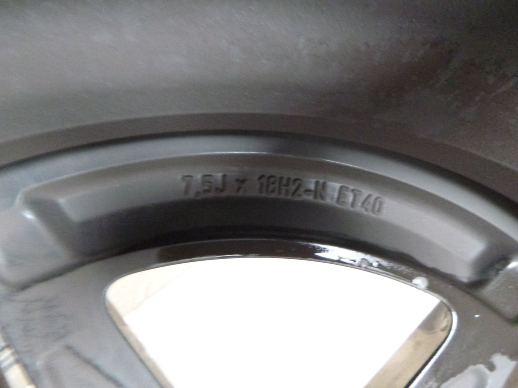 1x Alufelge 18 Zoll 7.5" 5x112 40ET A2064011700 Mercedes-Benz Amg Rim Wheel FEL7948808339la