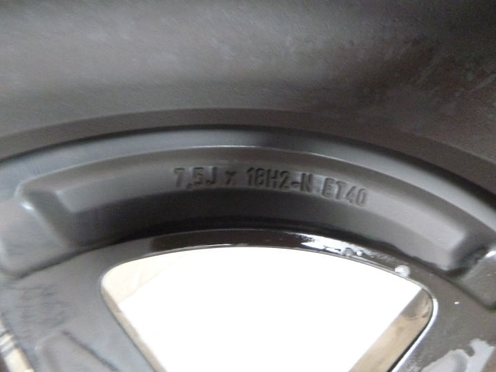 1x Alufelge 18 Zoll 7.5" 5x112 40ET A2064011700 Mercedes-Benz Amg Rim Wheel FEL7948808339la