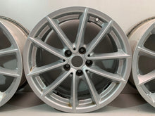 Load image into Gallery viewer, 4x Alufelge 17 Zoll 7.5" 5x112 27ET Glanz Silber 6868217 BMW 5 G31 G30 G01 FEL5046063965os