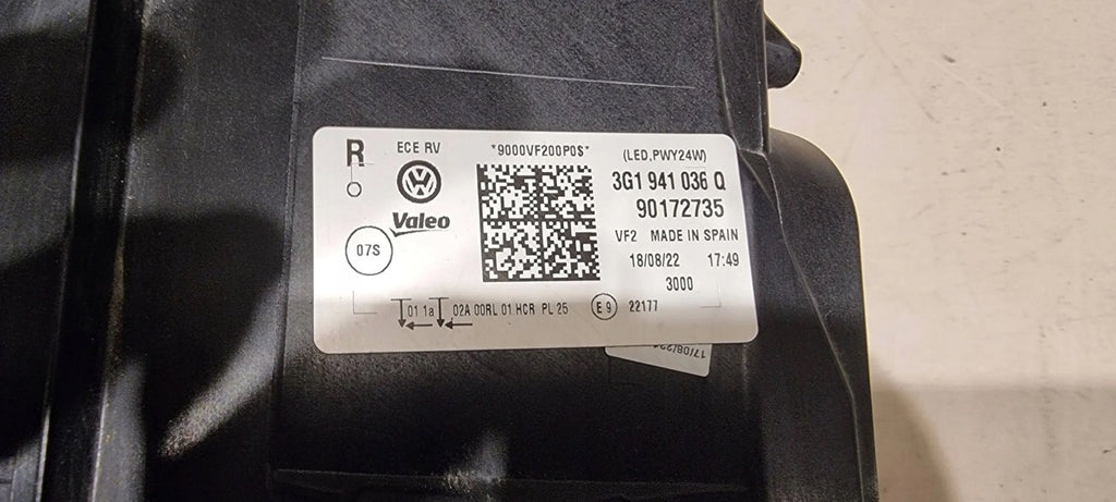 Frontscheinwerfer VW Passat B8 3G1941036Q LED Rechts Scheinwerfer Headlight SCH4660988574ng