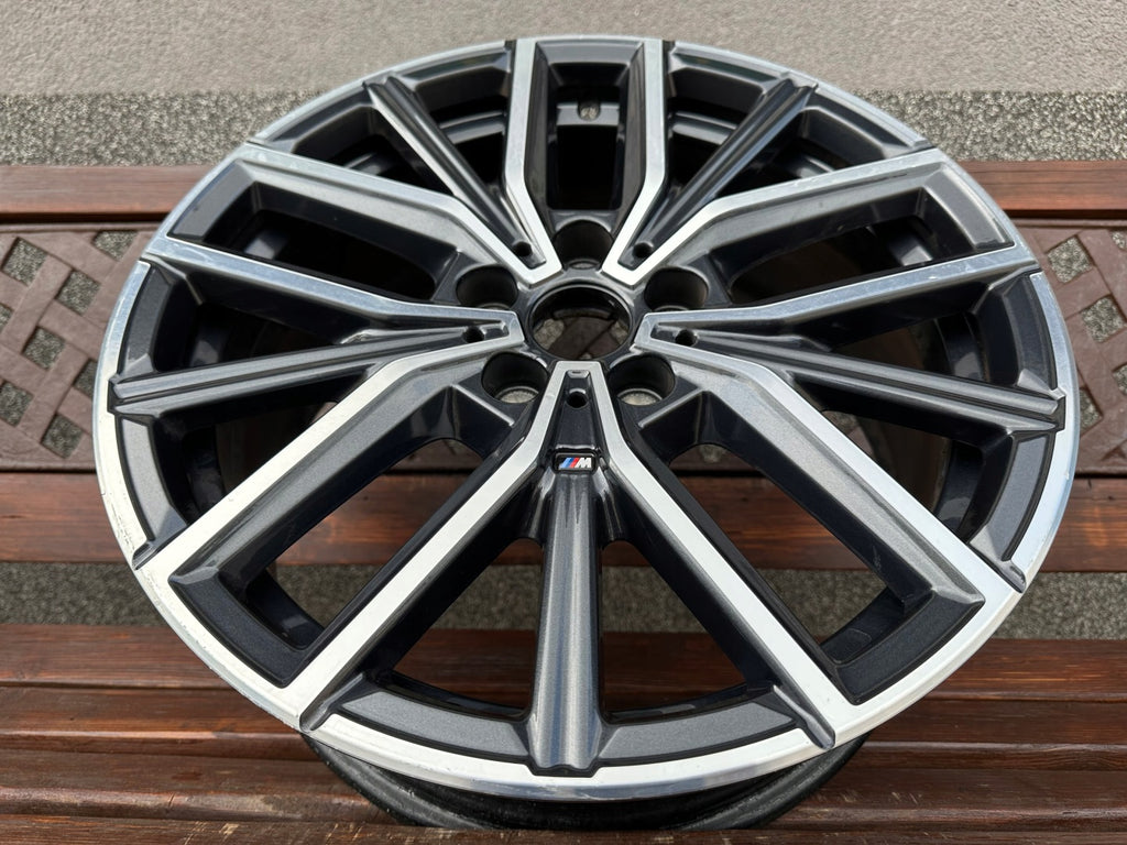 1x Alufelge 18 Zoll 7.5" 5x112 50ET Glanz Graphit 6891179 BMW 2 Tourer Mg FEL9902613186pb