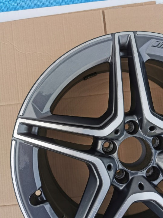 1x Alufelge 19 Zoll 8.0" 5x112 38ET A2534015300 Mercedes-Benz Glc X253 Rim Wheel FEL5269757135se