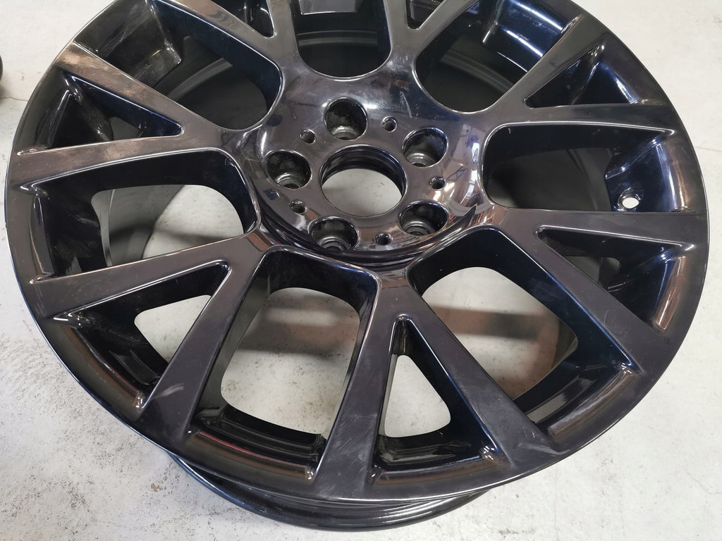 1x Alufelge 18 Zoll 8.0" 5x120 30ET Glanz Silber Bmw Rim Wheel