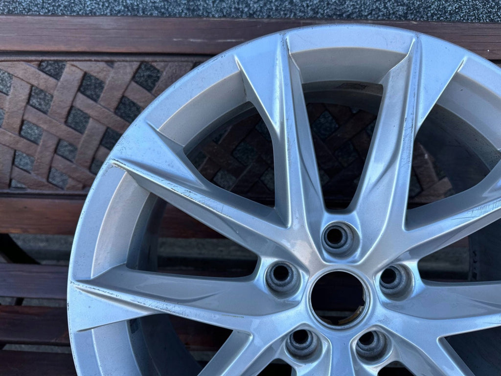 1x Alufelge 18 Zoll 7.5" 5x112 51ET Glanz Silber 5F0601025AA Cupra Leon FEL7880186554xa
