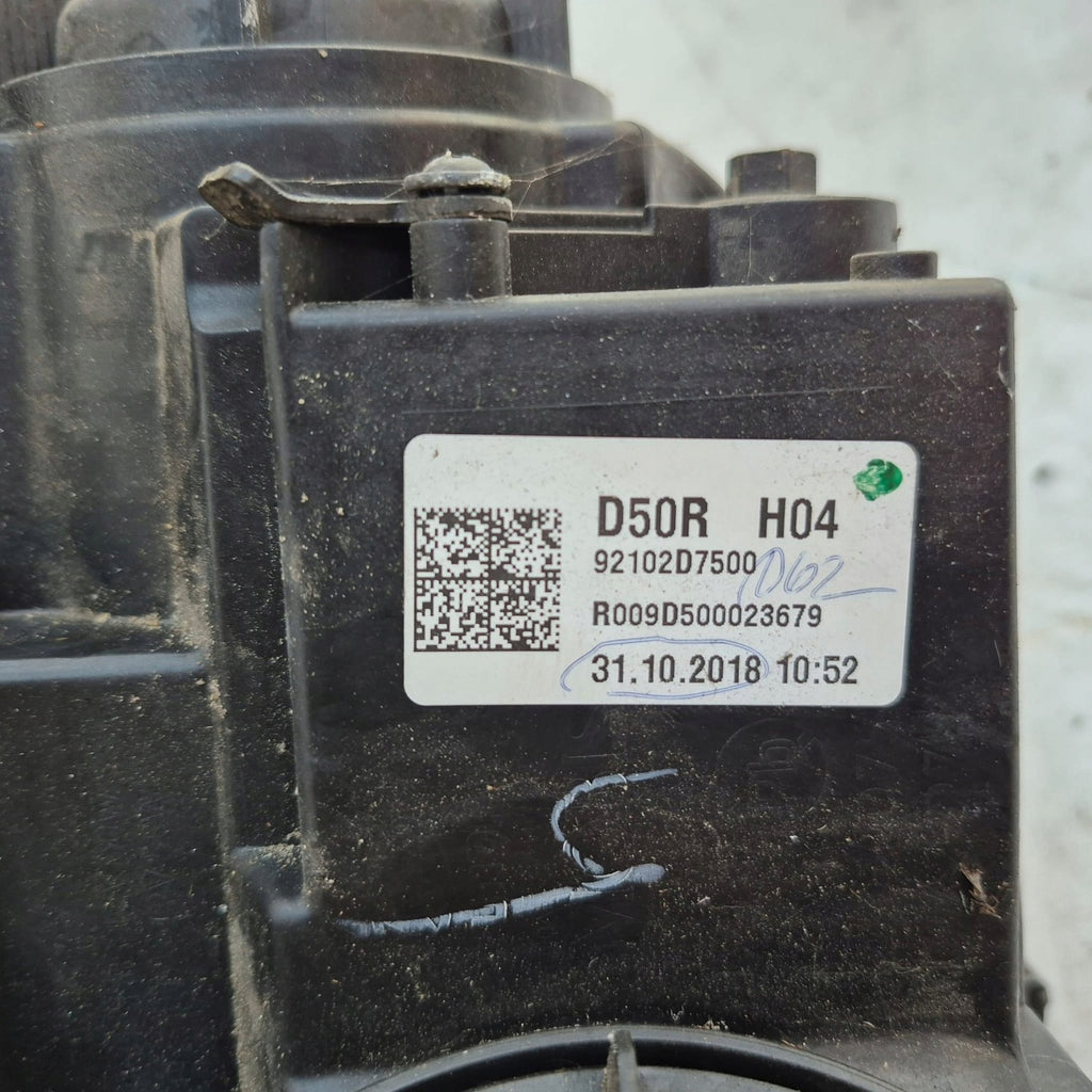 Frontscheinwerfer Hyundai Tucson 92102-D7500 Rechts Scheinwerfer Headlight SCH5458746336la