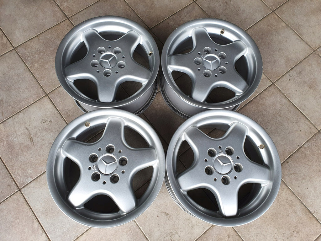 4x Alufelge 15 Zoll 7.0" 5x112 35ET Z5970535R Mercedes-Benz W203 W210 Rim Wheel FEL2967591009zb